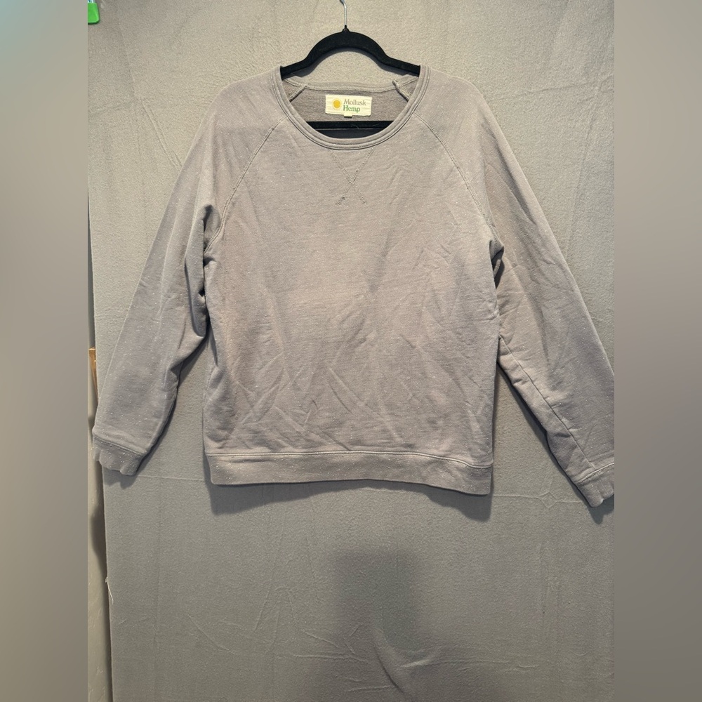 Hemp Women's Light Gray Crew Sweatshirt